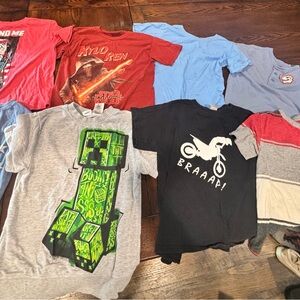 Boys 8-10 HUGE lot $100